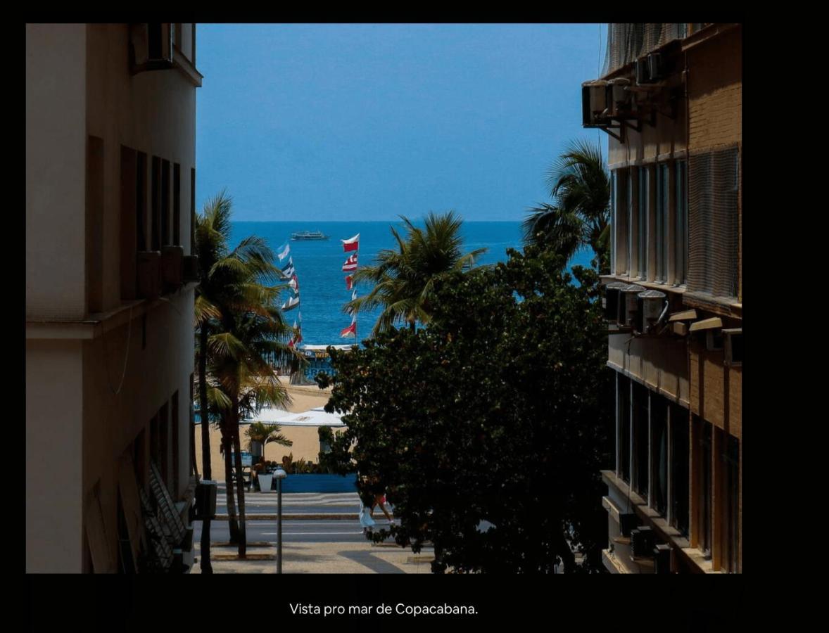 Copacabana Vista Mar Studio Rio de Janeiro Exterior foto